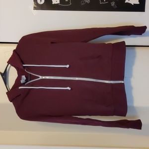 H&M purple zip up jacket hoodie